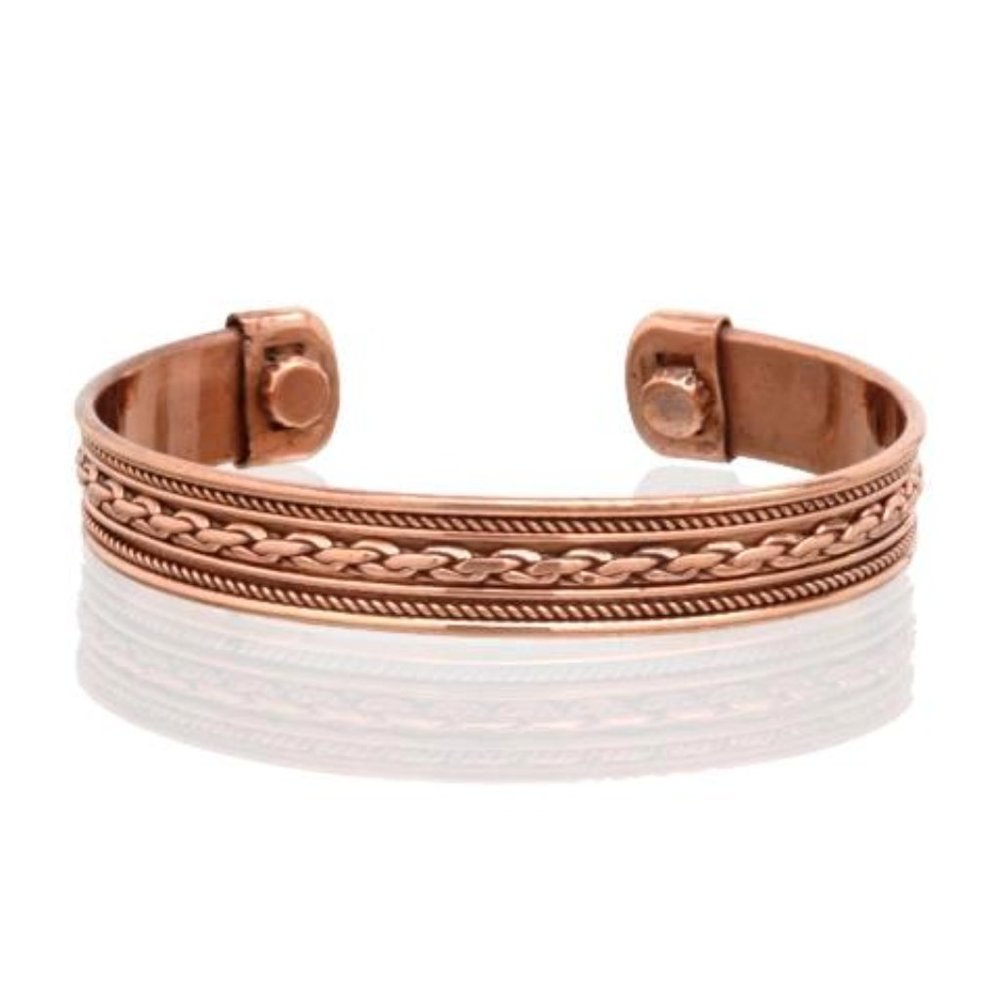 Pure Copper Magnetic Bracelet - Copper Men Women Arthritis Therapy Pain Relieve